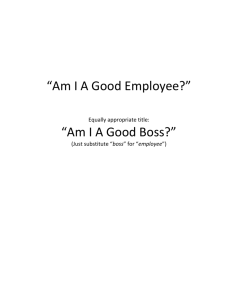 How To Become A Better Employee