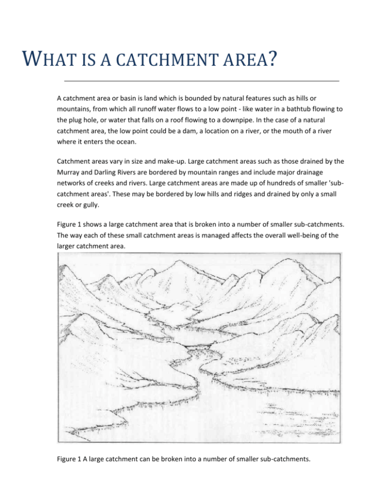 What Is A Definition Of Catchment Area