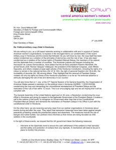 LETTER FROM CAWN TO FCO (ET AL)
