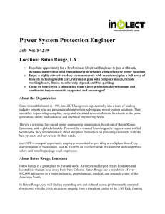 Power System Protection Engineer