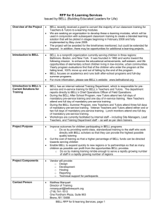 BELL RFP for elearning contract_issued 11-14