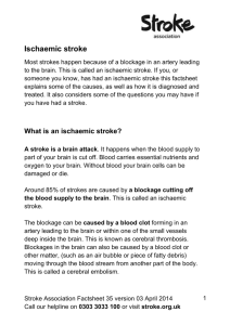 F09 Stroke in younger adults