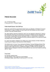 20 February 2008 - Public Health Director Joins ZetTrans