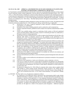 15A NCAC 18A .1969 APPROVAL AND PERMITTING OF ON