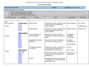 Chemistry-I-Q4 - Franklin County Community School Corporation