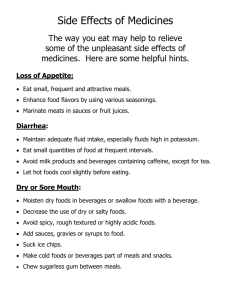 Side Effects of Medicines