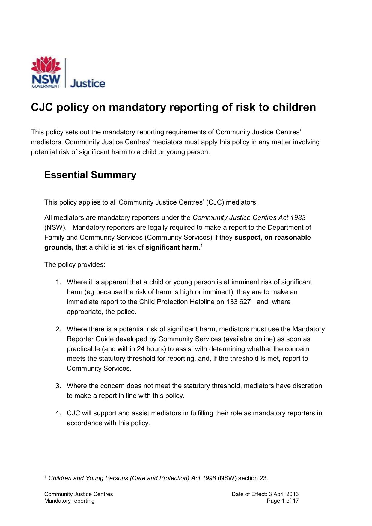 mandatory-reporting-community-justice-centres