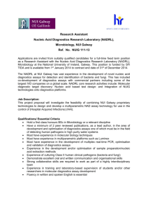NUIG 111-13 Research Assistant - NADRL