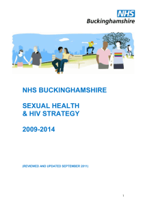Buckinghamshire Sexual Health Network