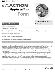 EcoAction - Applicant`s Guide - Gorilla Composting