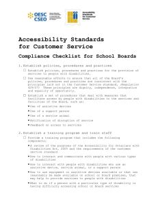 Checklist for Accessible Standards for Customer Service_temp