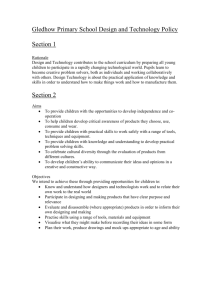 Gledhow Primary School Design and Technology Policy