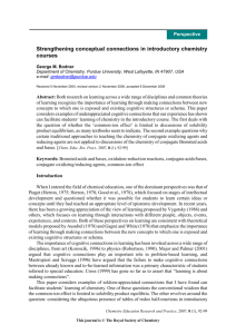 Strengthening conceptual connections