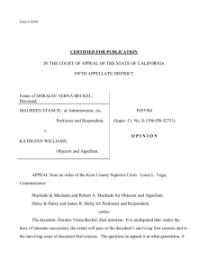 Filed 5/20/09 CERTIFIED FOR PUBLICATION IN THE COURT OF