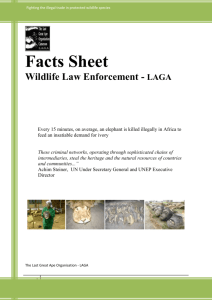 Facts Sheet - Eco Activists for Governance and Law Enforcement