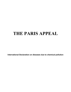 The Paris Appeal in english (doc.)