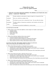 ClimateReviewSheet