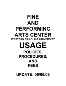 Fine And Performing Arts Center