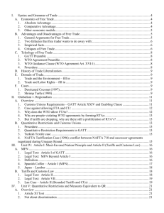 Syntax and Grammar of Trade