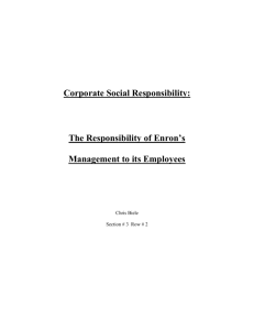 Corporate Social Responsibility – The corporate world`s