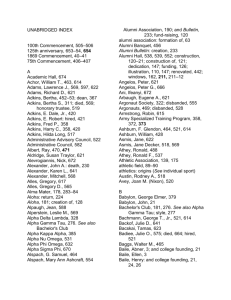 UNABRIDGED INDEX - Westminster