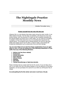Oct/Nov 13 Newsletter - The Nightingale Practice