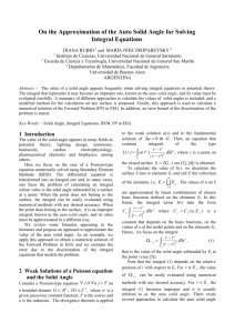 Abstract The value of a solid angle appears frequently when solving