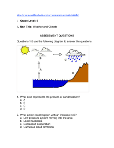 Goal 3 Weathering and Climate 5th Grade Science