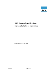 5. design specification