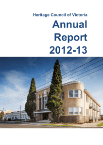 Heritage Council Annual Report 2012