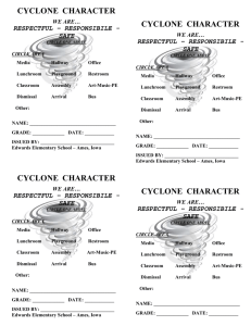 CYCLONE CHARACTER