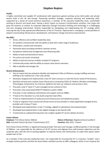 SRepton Current CV Jan2016