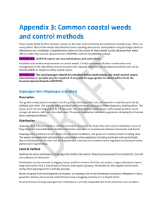 Appendix 3: Common coastal weeds and control methods These