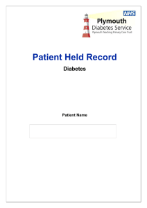Patient Held Record