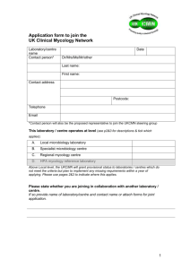 laboratory application form