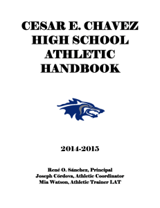 Athletic Handbook - Houston Independent School District