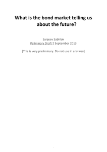 4. Bond yield - Sanjeev Sabhlok