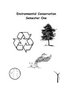 Environmental Conservation - Waverly