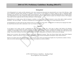 ACTFL Guidelines_Reading