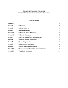 Word - Judicial Affairs & Student Advocacy