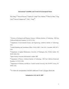 Dynamically Driven Interannual Variability in High Latitude