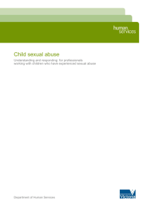 Understanding Child Sexual Abuse and Responding