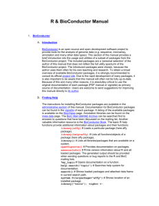 Bioconductor_Manual