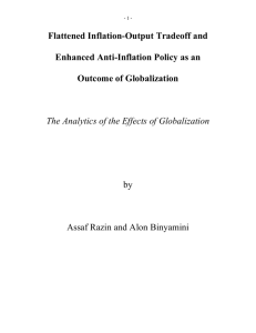 Labor Market Globalization & Inflation