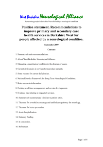 Position statement. Recommendations to improve primary and