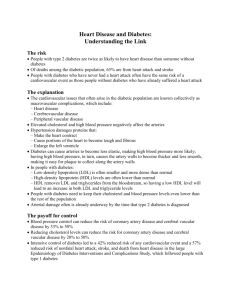 Understanding the Link Between Diabetes and Heart Disease