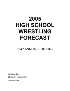 2005 Brakeman Reports