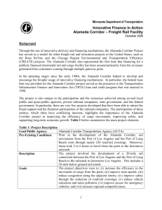 Alameda Corridor Freight Rail Facility