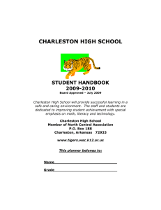 charleston high school - Charleston School District