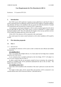 2. Fire detection proposals - Indico